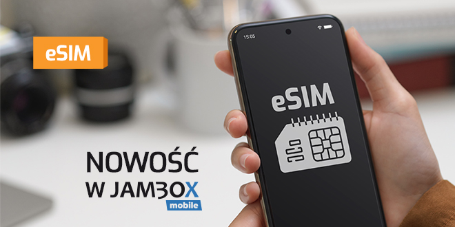 
Karta eSIM w JAMBOX mobile!