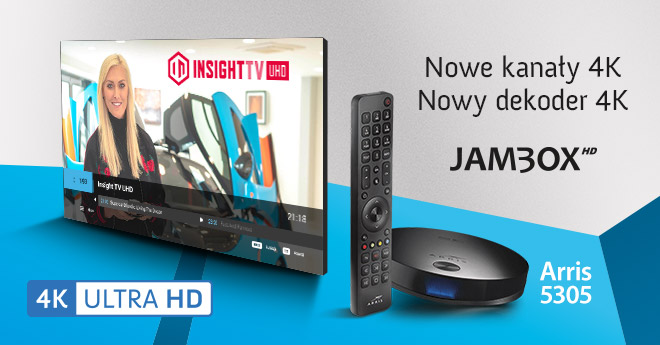 Insight TV UHD jest już dostępny w 4K