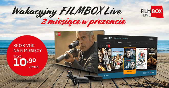 VOD FILMBOX Live w promocyjnej cenie Telewizja JAMBOX