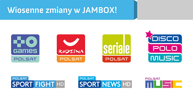 Polsat Games i Polsat Rodzina dostępne w JAMBOX