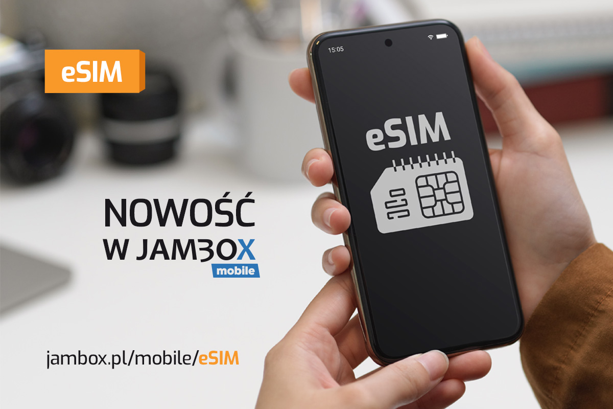 Karta eSIM już w JAMBOX mobile