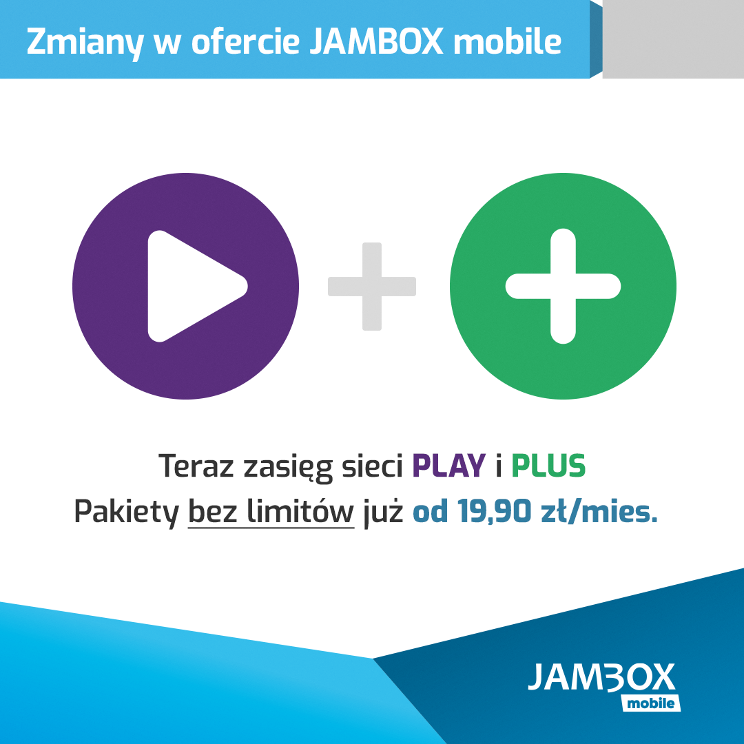 Sieć PLAY dołącza do oferty JAMBOX mobile