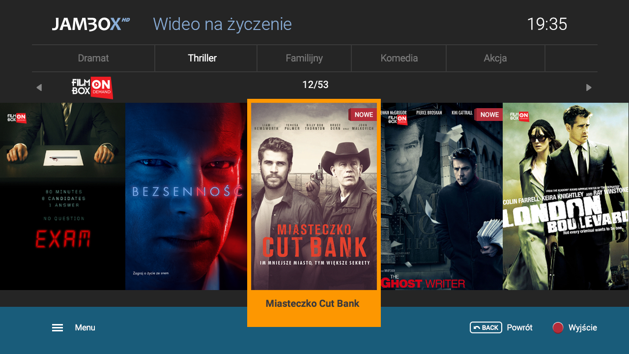 FilmBox on Demand